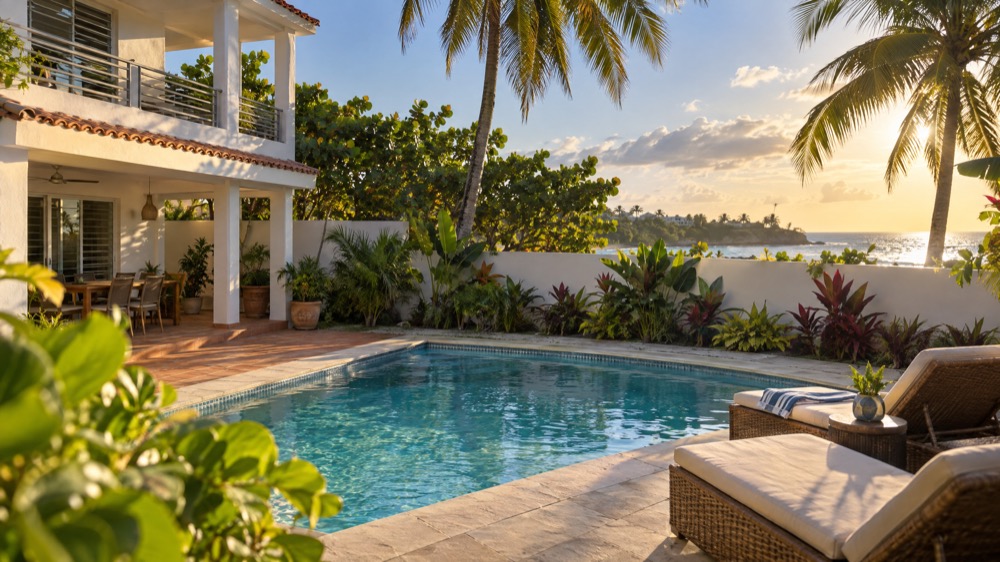 Private pool villas in Dorado, Puerto Rico
